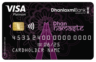 Dhan Namaste Credit Card card art
